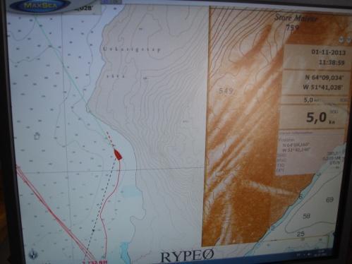 3 SITE N3 Location: Coordinates: Twenty (20) nautical miles South of Nuuk just North of an island called Qeqertarssuaq.