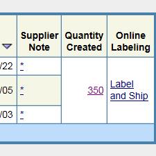 ll of Lading (BOL) form. B. Print an individual label or multiple labels at a time. C.