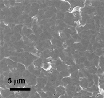 Characterization of CdTe thin film a b Figure S3: (a) SEM image of CdTe film after ion milling.