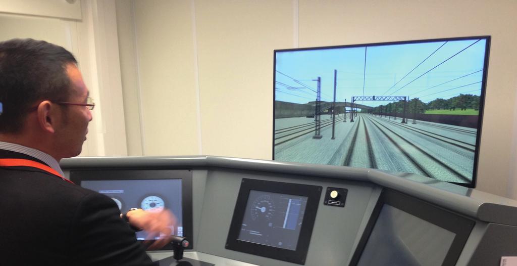 The Digital Railway Programme 4 Driver training using an ETCS simulator Digital technologies and ways of working European Train Control System (ETCS) An in-cab signalling system that allows trains to