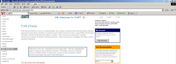 erpm Users Guide Page 9 PJM erpm Web Site Market Participants interface with PJM erpm via the Market User Interface, or MUI.