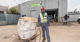 Case Study Buy-back centres contribute to the growth of recycling Owners like Maxwell Ndlovu are complete entrepreneurs in their business, seeking out opportunities from all around them.