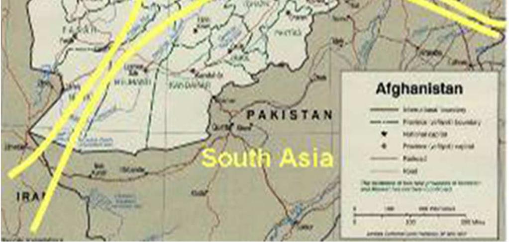 resource-rich regions in the world: South Asia, Central and North Asia, the Middle East and the Far East.