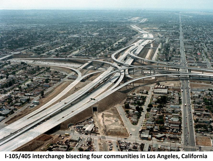 Environmental & Mobility Injustices Transportation-related pollution Longer,