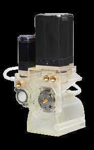 20 Bürkert Syringe Pump Dosing 21 Products for Syringe Pump Dosing Type 6724 Rocker WhisperValve Type 6724 is the larger version of the WhisperValve Type 6712 (9 mm width, 43 mm height, and 1,2 mm