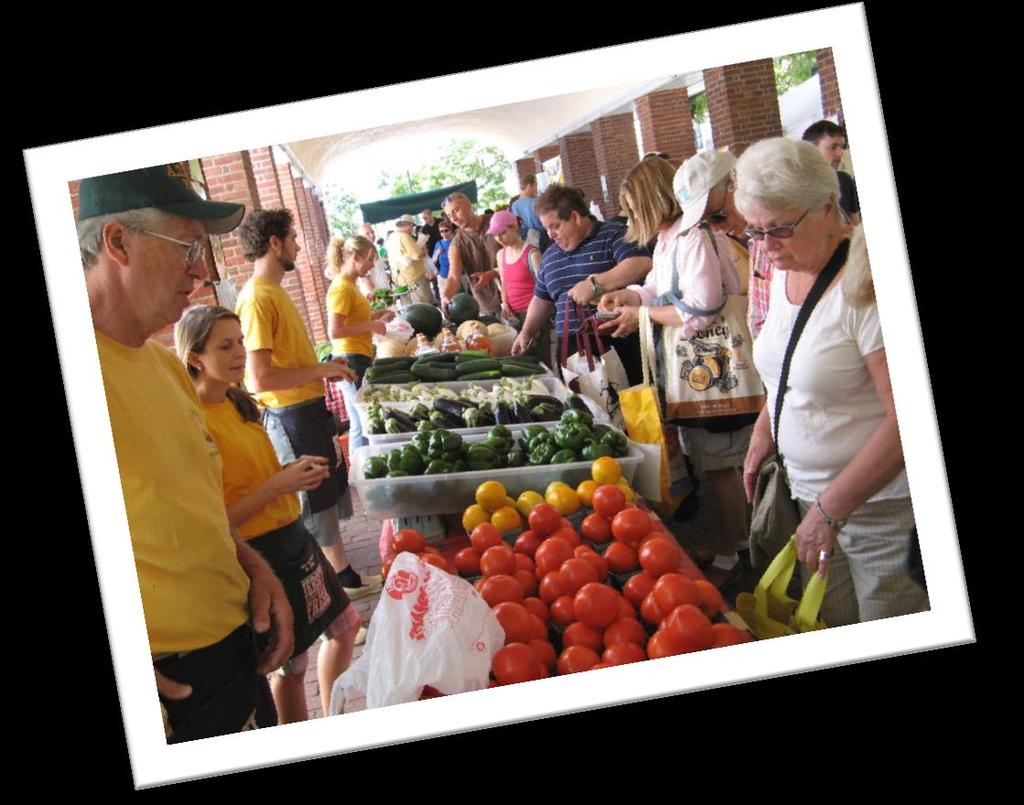 Farmers Market Program Currently operate 25