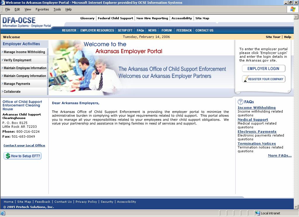 What is the Employer Portal?