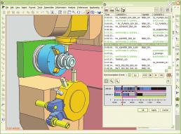 Start and wait code control the flow of each phase of the machining process. Integrated machine tool simulation provides visual validation of the entire process.