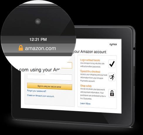 Protected wherever you go Amazon's proven security has you covered