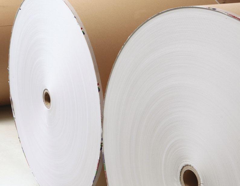 HEAVYWEIGHT PRODUCTS Northrich also produces custom paper tubes for many industry applications.