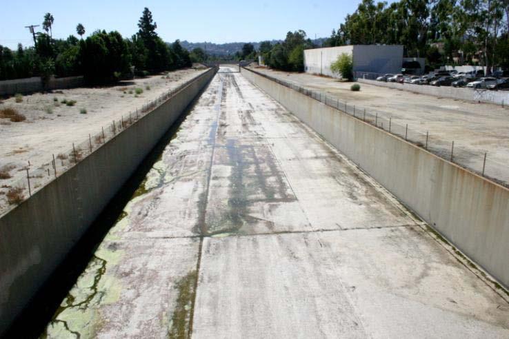 Urban drool harvesting, Los Angeles Tujunga Wash Flood Control