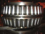 The outer rings of these bearings are in direct contact with the intermediate rolls, and rotate while carrying the rolling force. Additionally, a significant characteristic of lubricant is Fig.