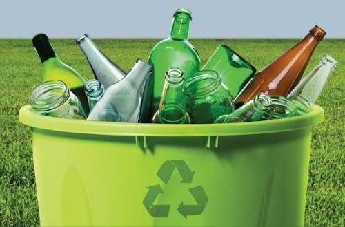 of oil 1 We recycled 35,151 tons of glass saving