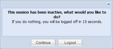 Out: select this option when you are ending your shift. E. Logout: select to log off EmpCenter.