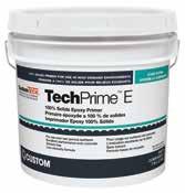 TechPrime E penetrates the surface and improves the bond of the leveling system in areas where heavy duty service or extraordinary conditions are present.