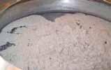 bulk material and, at the same time, provide a sample for chemical analysis.