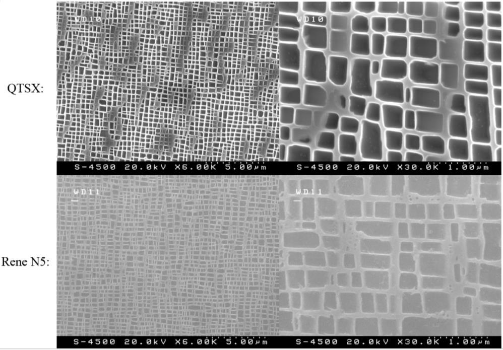 Single Crystal Microstructure of fully heat treated alloys after double-step aging Characterization and microstructure analysis confirm the