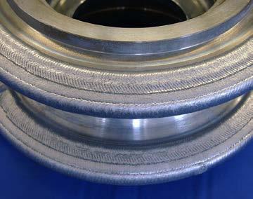 8 PTA Hard-facing DURMAT 59 PTA DURUM s family of Tungsten Carbide - Nickel base alloys exhibit superior resistance to abrasion and wear, retaining their hardness up to 600 C (approx.