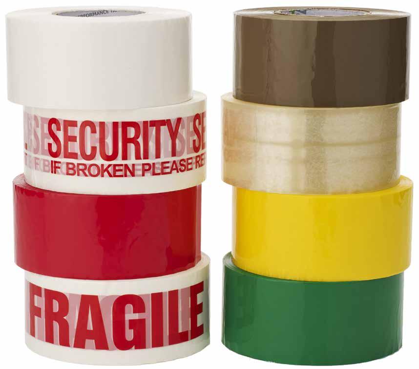 E-Tape is also available in pre-printed and can be printed with up to 3 colours to