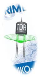 INDIRECT VOLUMETRIC 1/3 TIME DOMAIN REFLECTOMETER (TDR) Electrical pulse is generated Propagates an electromagnetic wave
