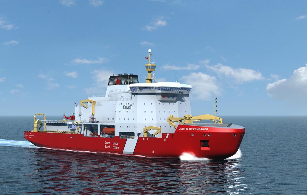 Implementing NMTCs: Polar Icebreaker VESSEL PARTICULARS IACS UR PC2 (Icebreaker +) Length approximately 149m Beam approximately 28m Draught 10.