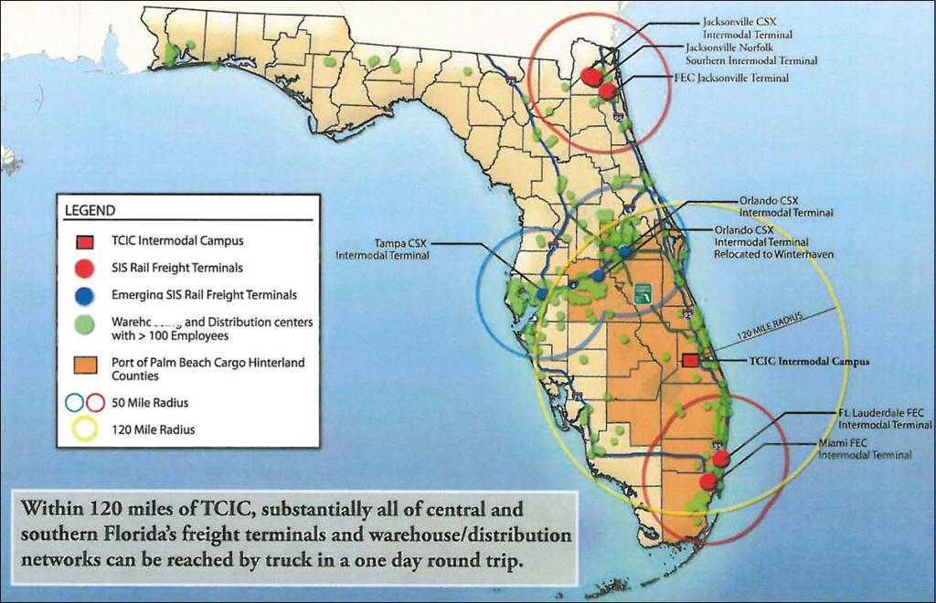 Florida distribution networks 120