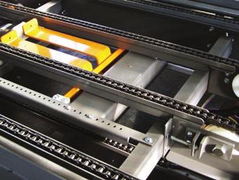 conveyor Minimal maintenance requirements Palmat Conveyor Transportation conveyor featuring a full-width, modular plastic belt for positive load conveyance Utilizes heavy-duty modular plastic