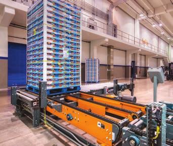 Fully integrated assembly reduces installation time Right-angle Transfers Facilitate a 90-degree change in direction of pallet flow Transfer activation using heavy-duty