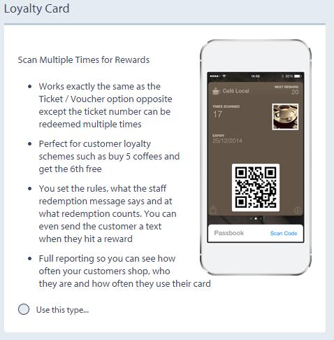 Creating your loyalty card You can enter an expiry date for your loyalty card. This helps you maintain strict terms and conditions of usage for any offers and promotions you run.