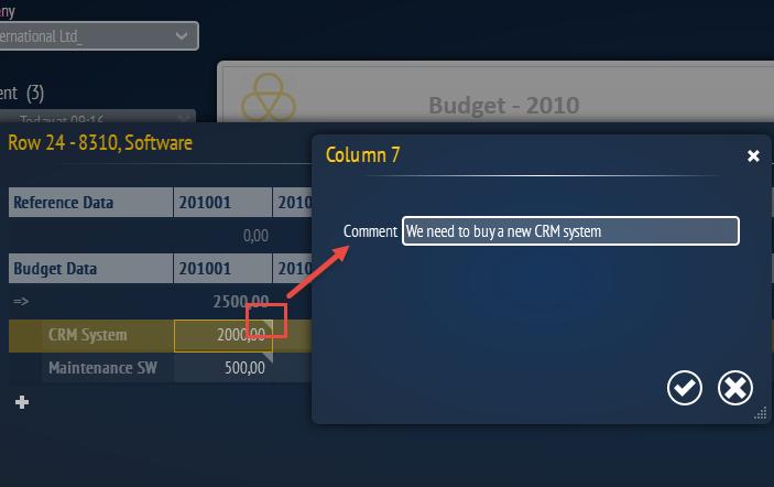 With web budgeting, a user can access their budget templates from any computer with internet access.