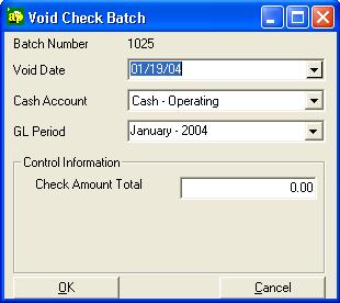 User Guide Processing Void and Wasted Checks Occasionally, checks are written incorrectly, or check forms are damaged and cannot be used. In these instances, you need to void or waste checks.