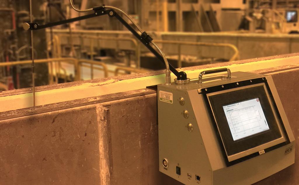 YCAL TM a portable analyser for the real-time measurement and control of dissolved hydrogen in liquid aluminium alloys.