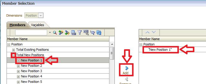 NOTE: If you are creating multiple new positions, remember to use a different position each time (New Position 1, New Position 2, etc.). 1. Right click on any position number.