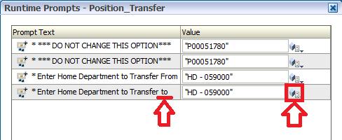 Right click on the position number you wish to transfer. Choose Transfer a position within a school from the drop down menu. 2.