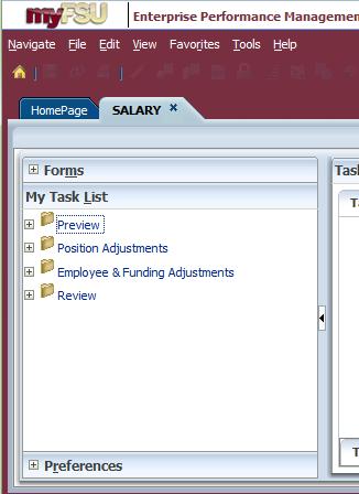 6 Navigate to My Task List Navigate to the tasks designed to help you review, prepare, and submit