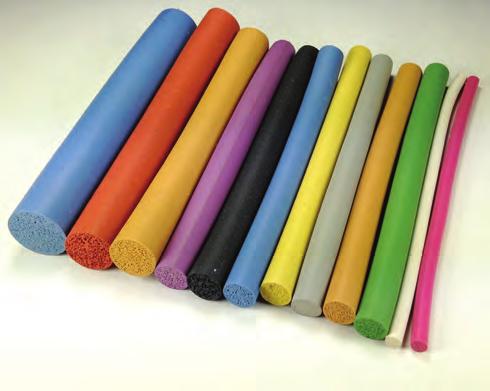 Bellofram Closed Cell Silicone Sponge Extrusion Products Bellofram Silicones closed cell silicone sponge extrusions are used when difficult sealing problems require a combination of complex gasket