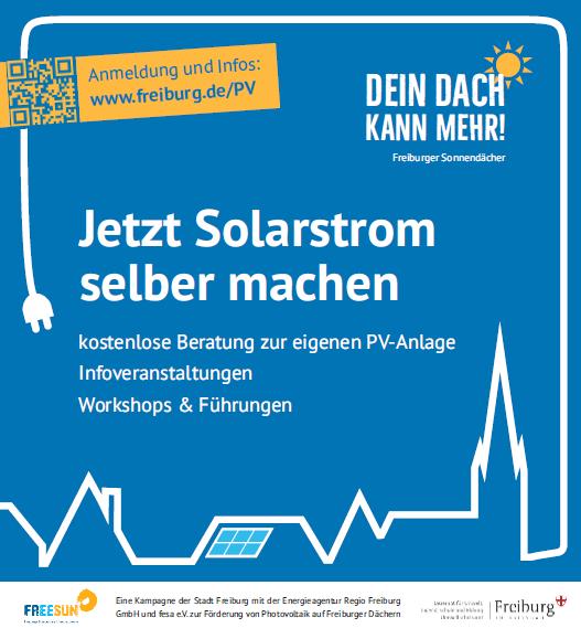 The Photovoltaik campaign Solar electricity do it yourself!