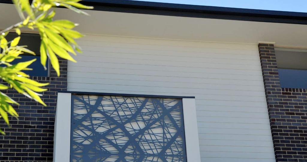 WEATHERBOARDS TM STRATUM CLADDING SYSTEM DURAGROOVE FACADE SYSTEM DURASCAPE BASE SHEETS DURAGRID FACADE