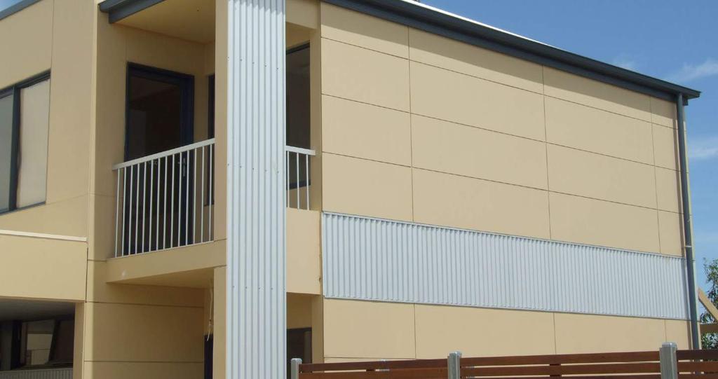 DURAGRID FACADE SYSTEM DURAGRID IS A HARDWEARING AND ROBUST FIBRE CEMENT SHEET.