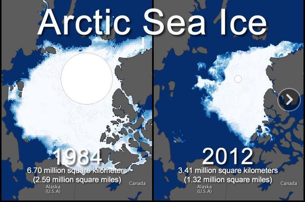 E-The Arctic s melting impact on APEC s oil and gas security: Challenges and opportunities 1-The Arctic ice s melting: The Arctic ice has been melting due to global warming caused by greenhouse