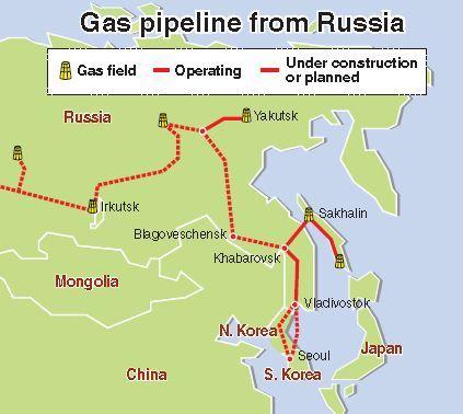 III-Role of Piped Gas in the Northeast Asia s Gas Demand A-Facts about the regional import gas pipelines 1-Russia is the only regional economy with the capability of exporting gas (piped and LNG) due