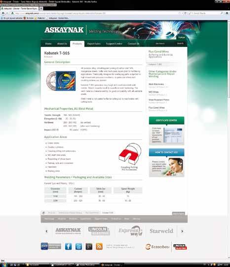 www.askaynak.com.tr Visit ASKAYNAK (Kaynak Tekniği Sanayi ve Ticaret A.Ş.
