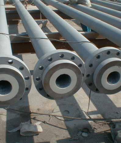 Pipeline components with the following linings are available: Densit materials Cast Basalt Aluminium Oxide Ceramic Buildup welding Special