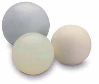 // Cleaning balls Some sifter manufacturers, among them FUCHS Maschinen AG, use cleaning balls for a continuous sieve mesh cleaning during the sifting process.