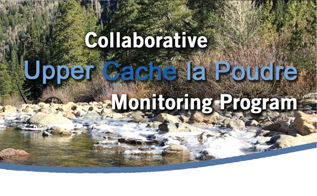 Routine water quality monitoring results are reported for six key monitoring sites located throughout the Upper Cache la Poudre watershed,