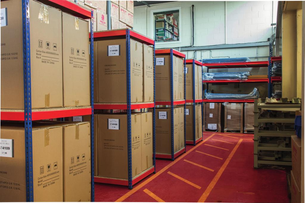 Best for Warehouse, Storeroom or Workshop up to 600 UDL/shelf Rivet Racking Systems Offers incredible value for money, whilst offering amazing strength and rigidity.