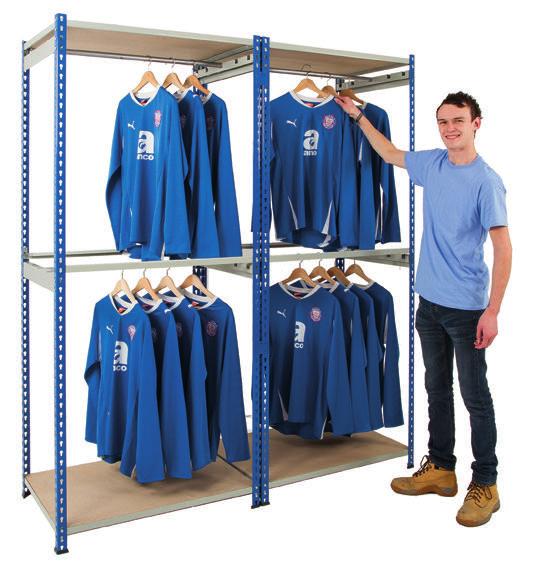 Rivet Garment Racks Bulk garment hanging storage solution The perfect storage solution for any bulk