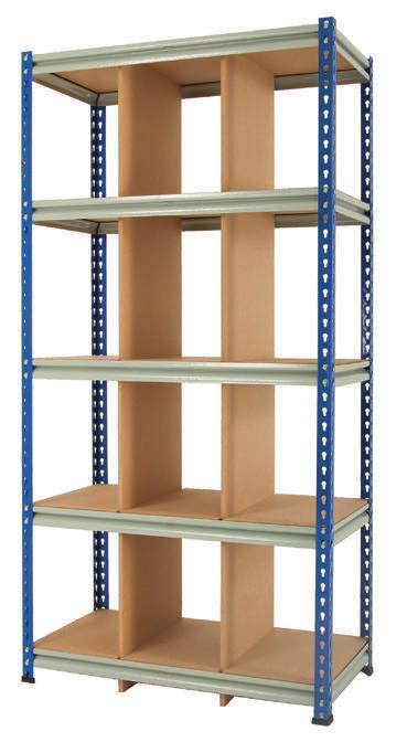 Z Rivet Compartment Bays Create compartments to store awkward items Z Rivet compartment bays provide an effective way to store loose or awkward items.