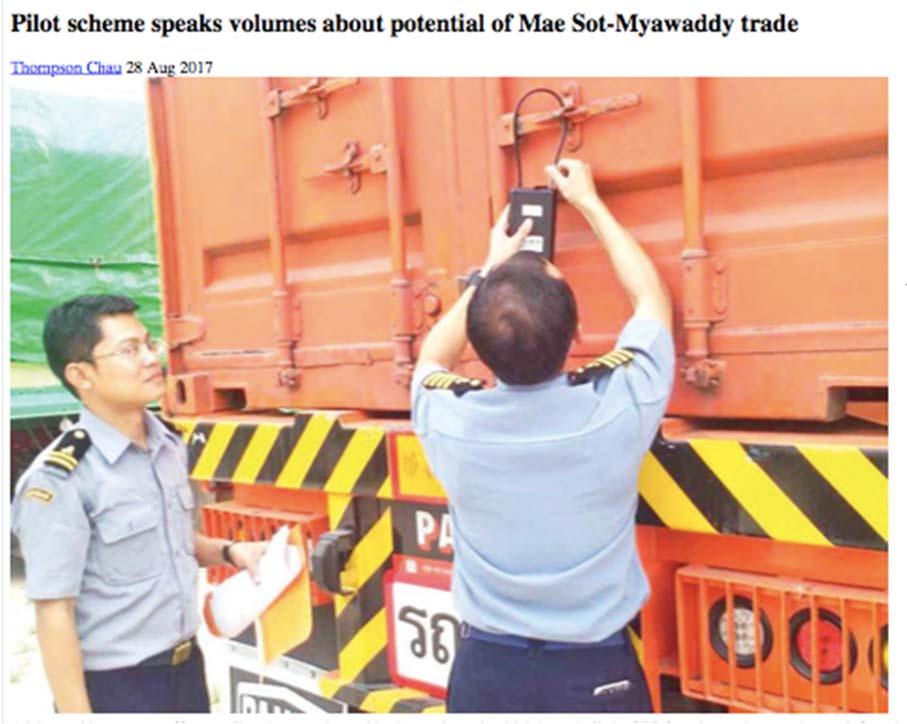 GMS FRETA by the Myanmar International Federation of Freight Transport Association (MIFFA) and the Thai Board of Trade (Logistic Chapter) successfully negotiated the