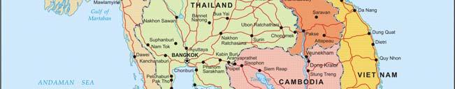 M GDP per capita: US$ 5,134 Thailand Land area: 676,577